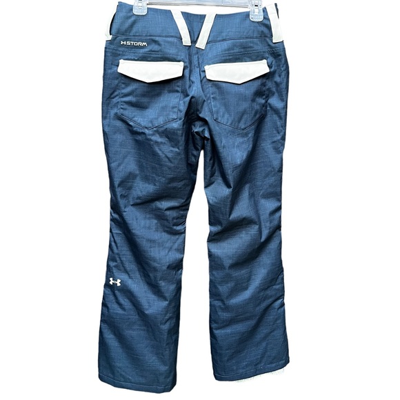Under Armor Blue Infared Cold Gear Storm Pants Mens Small - Picture 2 of 12